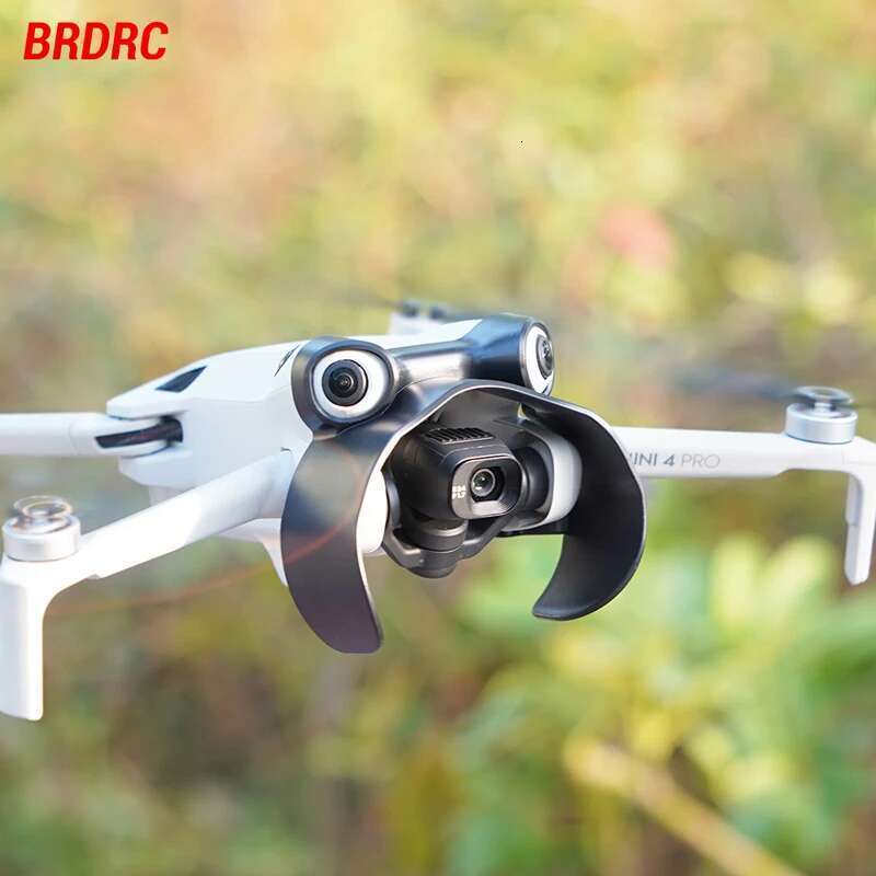 Hood pour DJI Mini 4 Pro Camera Sunshade Sunshade Anti-Glare Gimbal Lens Protective Guard Release rapidement les accessoires de drones