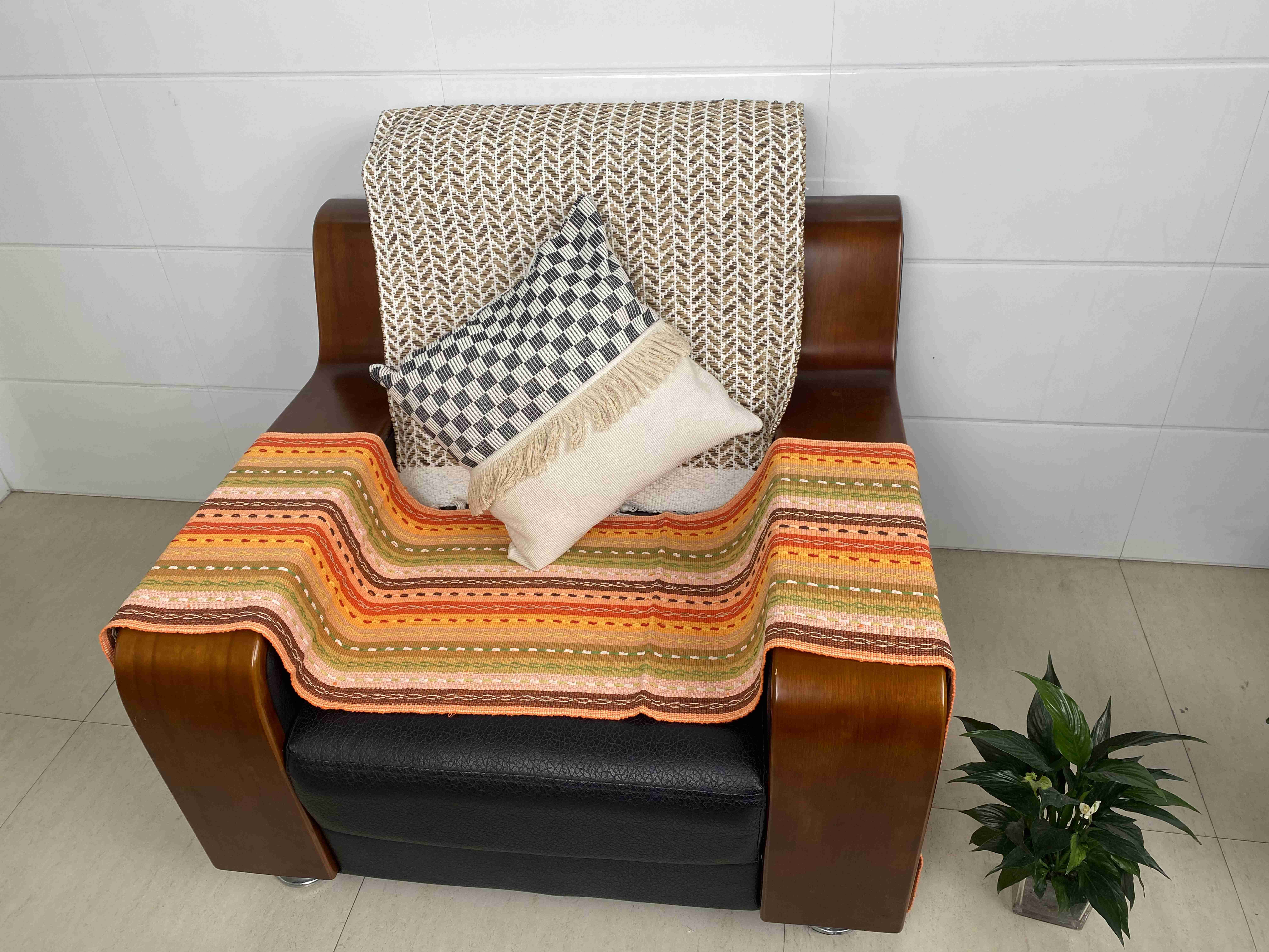 Natural Textured Versatile Fabric Cushions - Perfect for Modern Living Room Decor