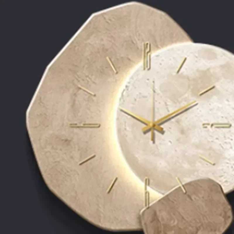 Wall Clocks Retro Wall Clock Beautiful Household Vintage Wall Clocks Living Room Without Lamp Reloj Digital De Pared Wall Decoration Art H250116