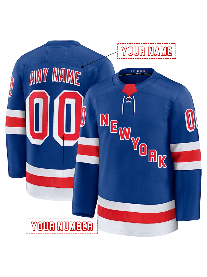 Personalized Custom Hockey Jersey Kreider Artemi Filip Chytil Kakko Fox Lindgren Shesterkin Trocheck Lafreniere GRETZKY Embroidered Letter Number Desi
