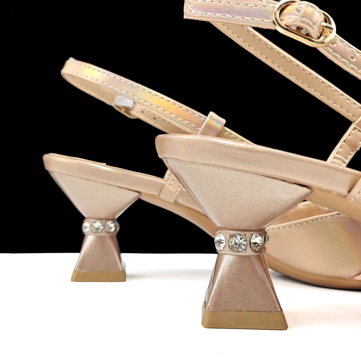 Nigeria Fashion Rhie-encrusted Ladies Party Special bag High Heels And Dual Purpose Mini Bag Women's Shoes