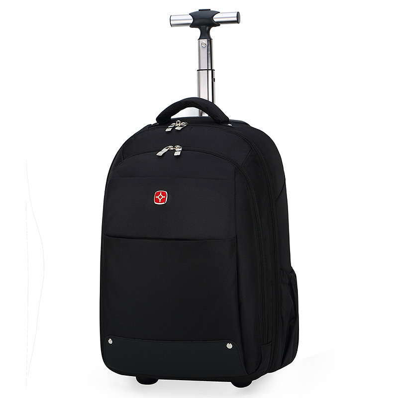 Bag on Wheels Mens Trolley Backpack Business Large Capacity Gym Sport Bags Travel Lage Sets For Women Teens 240423