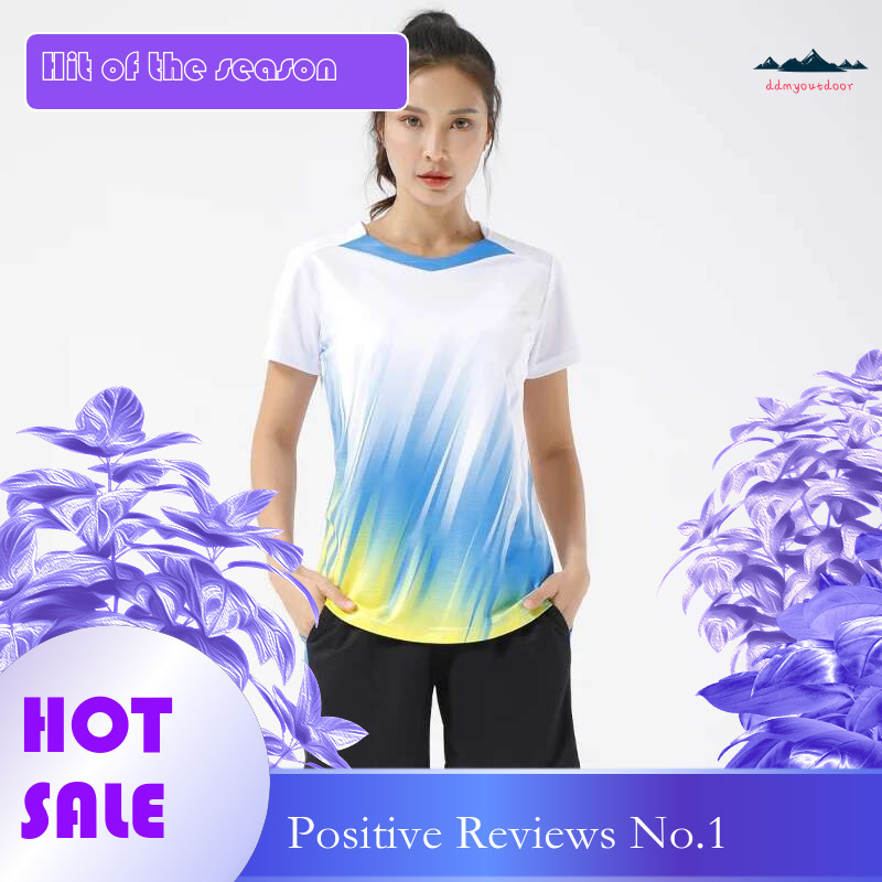 Ddmyoutdoor China Domestic Badminton Shirt Shorts Team Sportswear Uniforms Women Running Training Pcs Fiess Exercise Breathable Table Tennis Sets