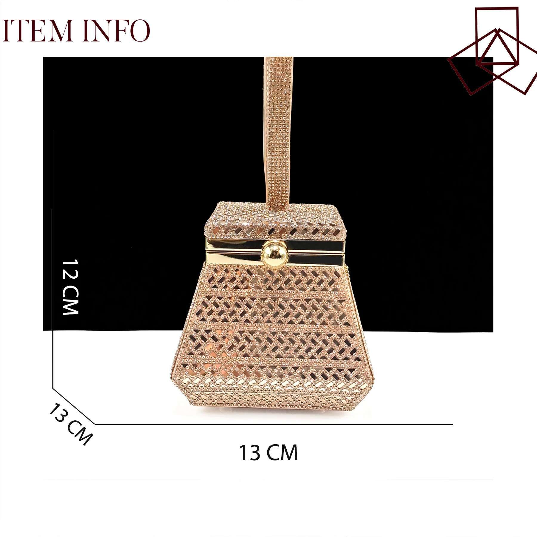 Nigeria Fashion Rhie-encrusted Ladies Party Special bag High Heels And Dual Purpose Mini Bag Women's Shoes