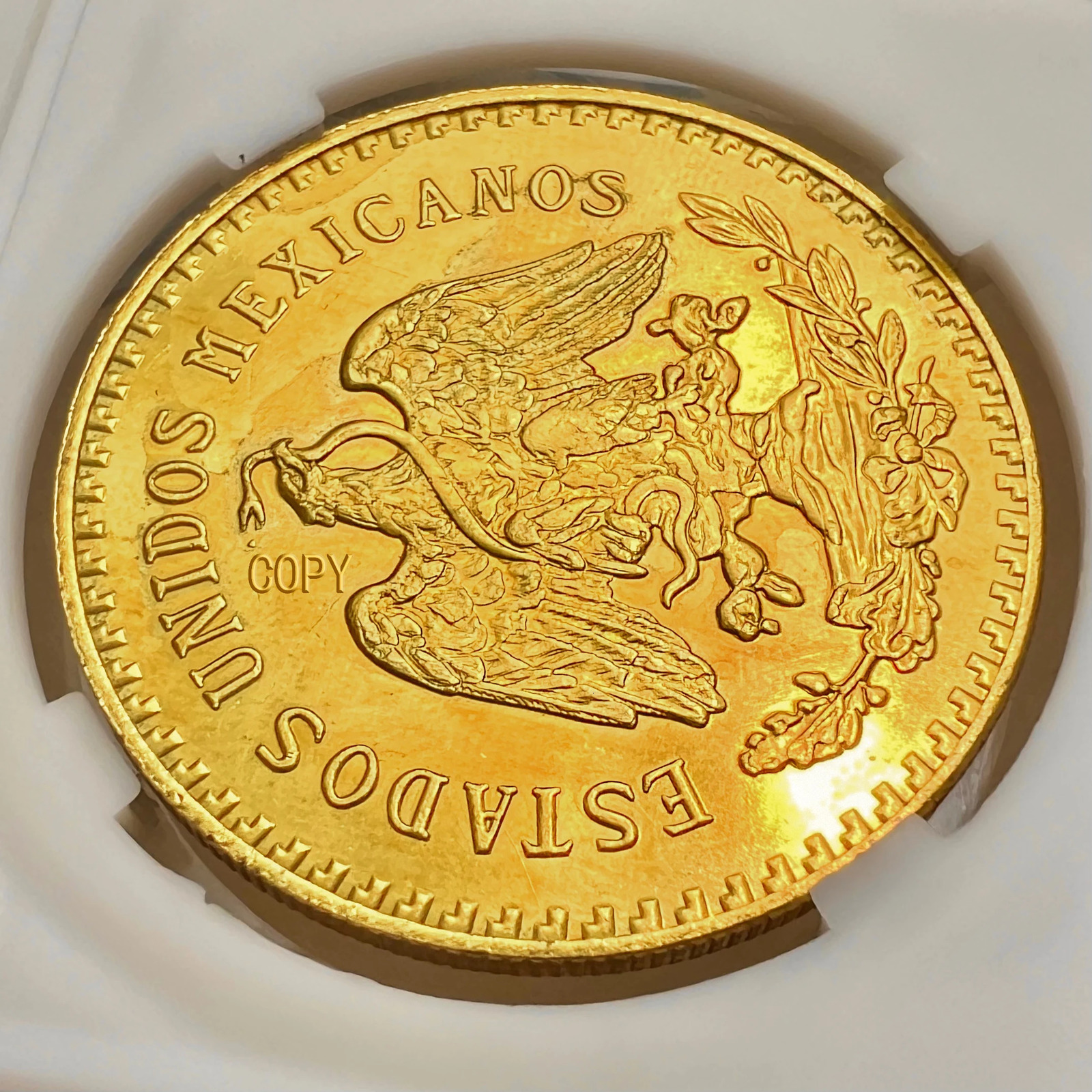1921 Mexican Angel 50 Peso Golden Commemorative Coins 18211921 Relief Craft Collection Home Creative Decoration 250108
