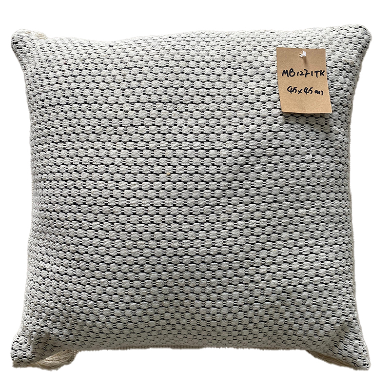Stylish Natural Textured Fabric Cushions Perfect Addition to Any Living Space