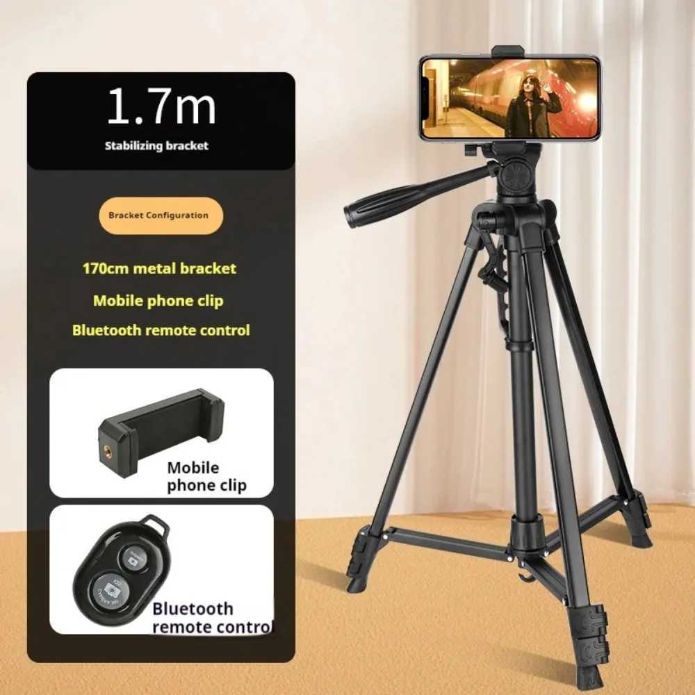 360T Portable Phone Tripod 360 Degree Adjustable Professional Camera Tripod with Remote Tripe for DSLR Phone Ipad Z250116
