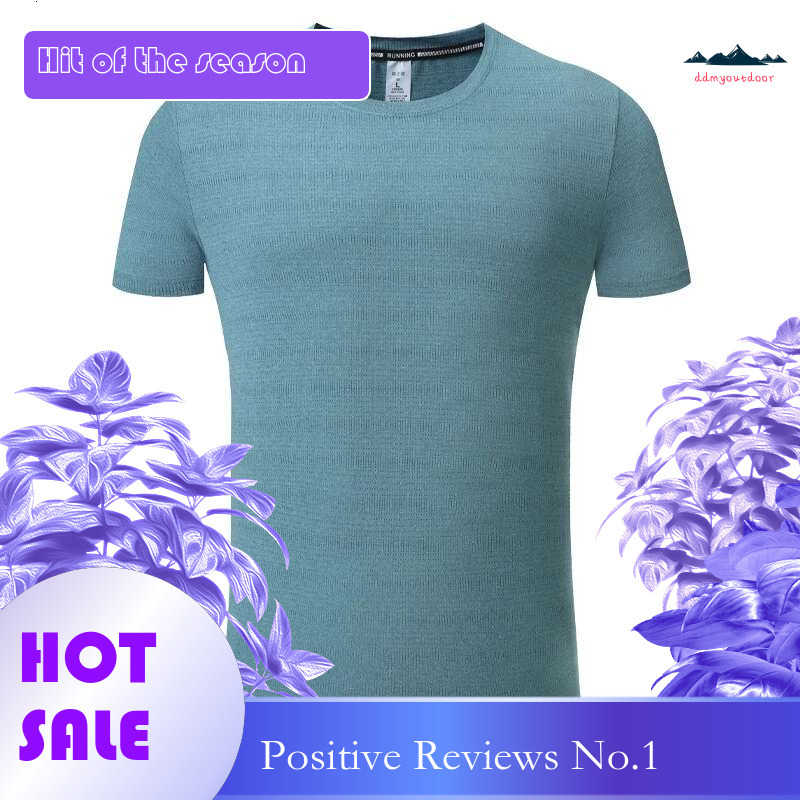 Ddmyoutdoor China Domestic Men Exercise Workout Gym Compression Short Sleeve Jogging Slim Print Run T Bodybuilding Summer Training New Shirts