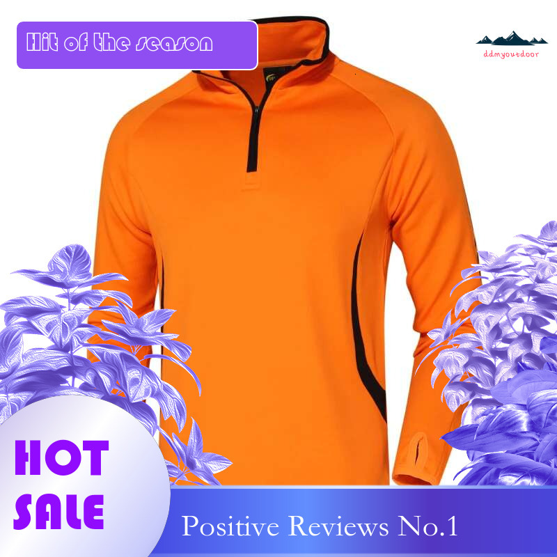 Ddmyoutdoor China Domestic Breathable Trainning Long Sleeve Nylon Pullover Zip Up Hiking Sports Workout Tshirts Running Quick Dry Tennis Golf Jackets