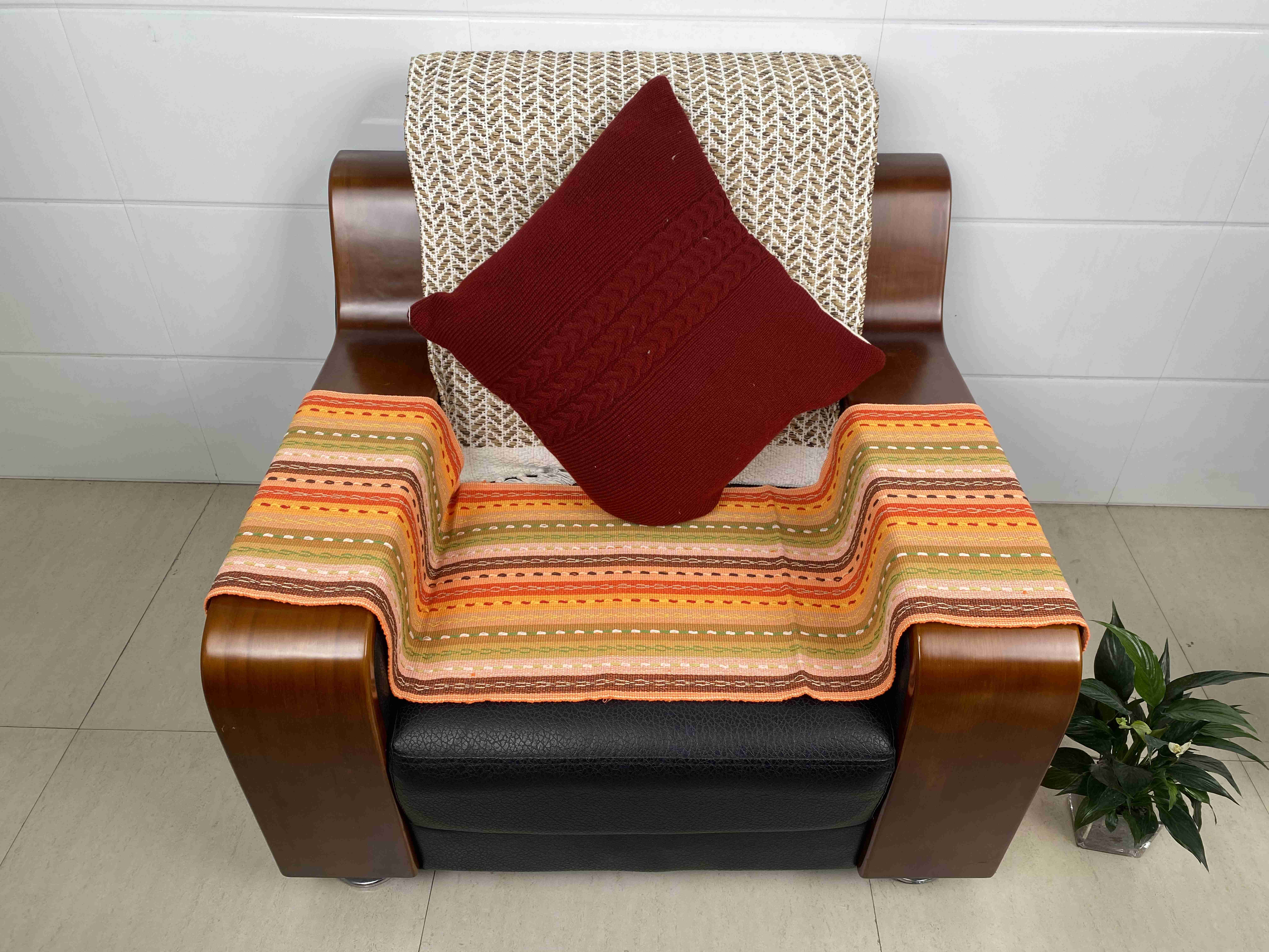 Natural Textured Versatile Fabric Cushions for Elegant Living Room Decoration