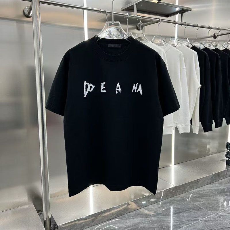 Designer men's t-shirts pure cotton round neck letters printed t shirt fashion summer casual t-shirt for mens womens couples unisex tees tops women's tshirts S-XXXXL