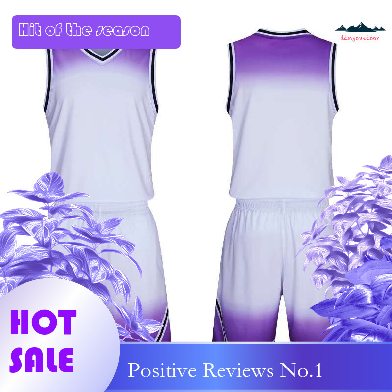 Ddmyoutdoor China Domestic Basketball Men Sets Sports Gym Clothes Polyester Breathable Sleeves Vest Shorts Customized Training Suits Summer Running Su