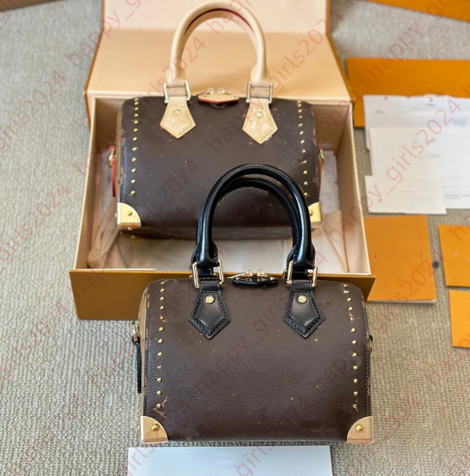 Luxury Designer Pillow bag women Speedys 20 Shoulder Bag Trunk handbag Boston tote Satchels high quality crossbody bags Clutch wallet Hobo purses ladies handbags