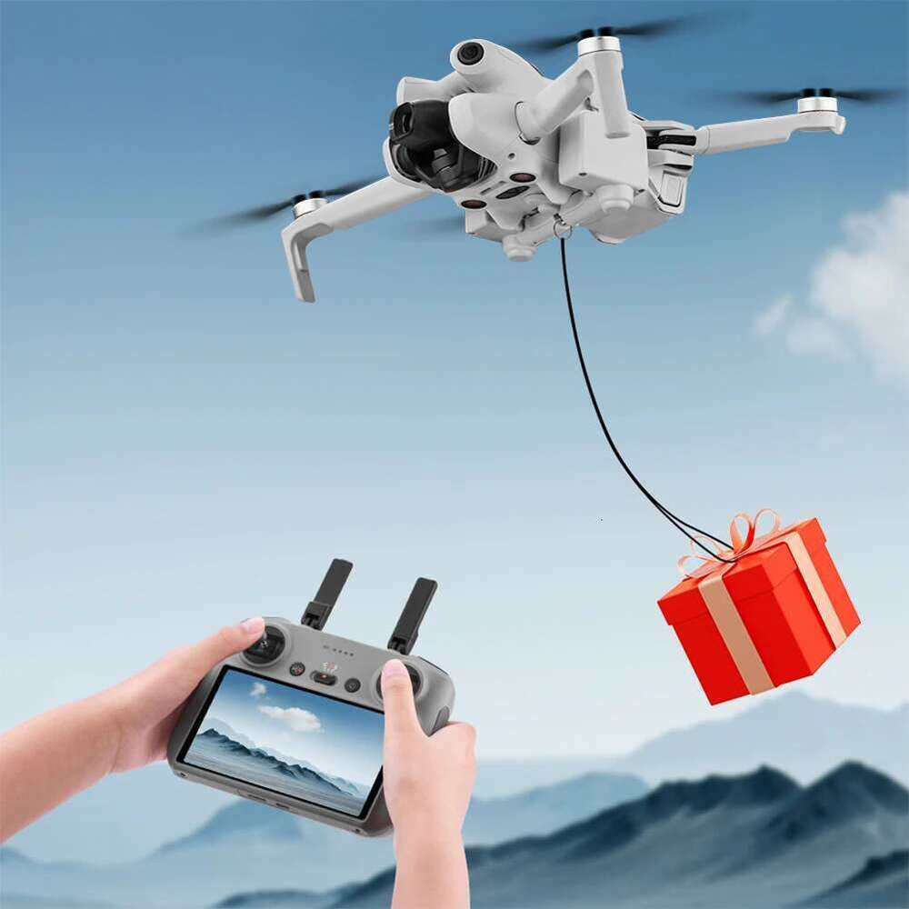 Fishing Bait Wedding Gift Servo Air Drop Thrower System pour DJI Mini 4 Pro Drone Accessoires