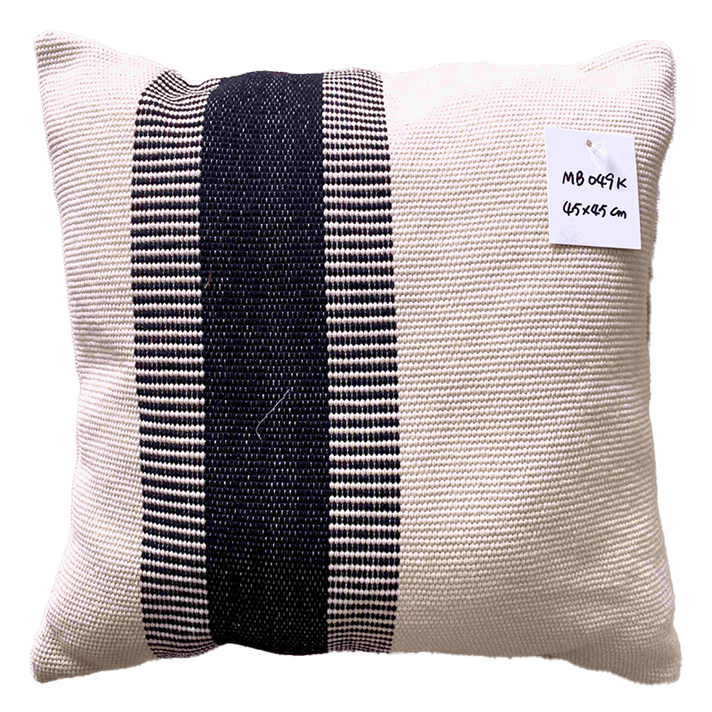 Chic Living Room Accents - Versatile & Long-Lasting Fabric Cushions with Natural Textured Finish