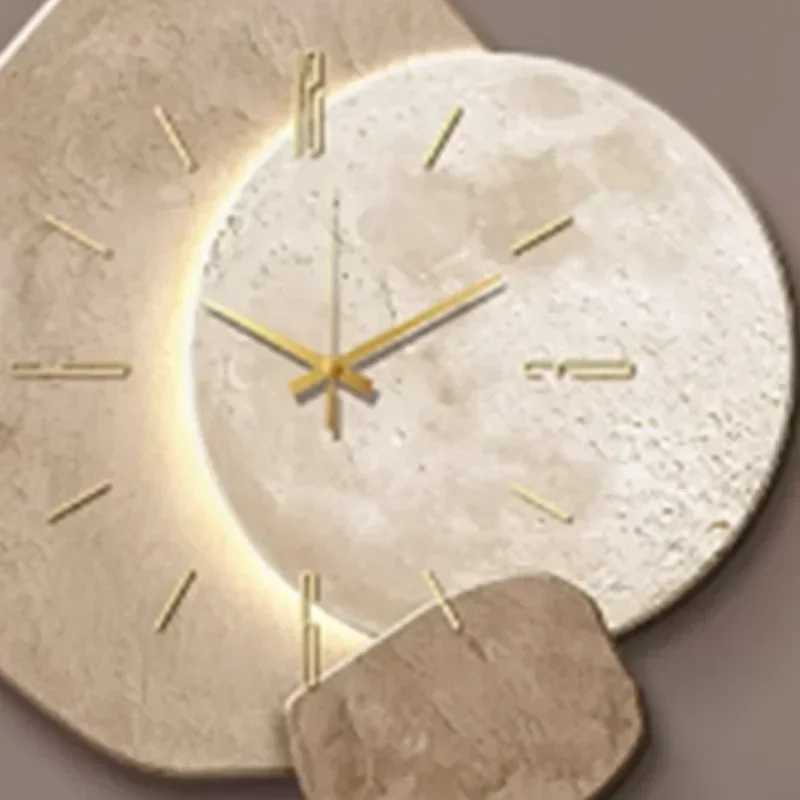 Wall Clocks Retro Wall Clock Beautiful Household Vintage Wall Clocks Living Room Without Lamp Reloj Digital De Pared Wall Decoration Art H250116