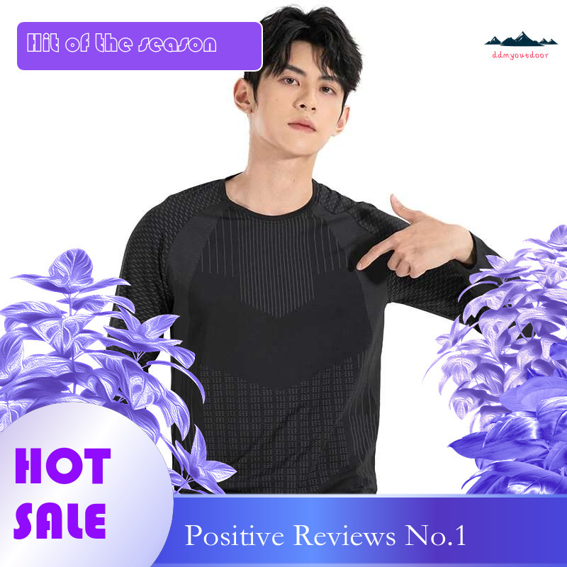 Ddmyoutdoor China Domestic Gym Long Shirts Print Outdoors Marathon Quick Dry Training Pullover Shirt Breathable O Neck Football Jereseys