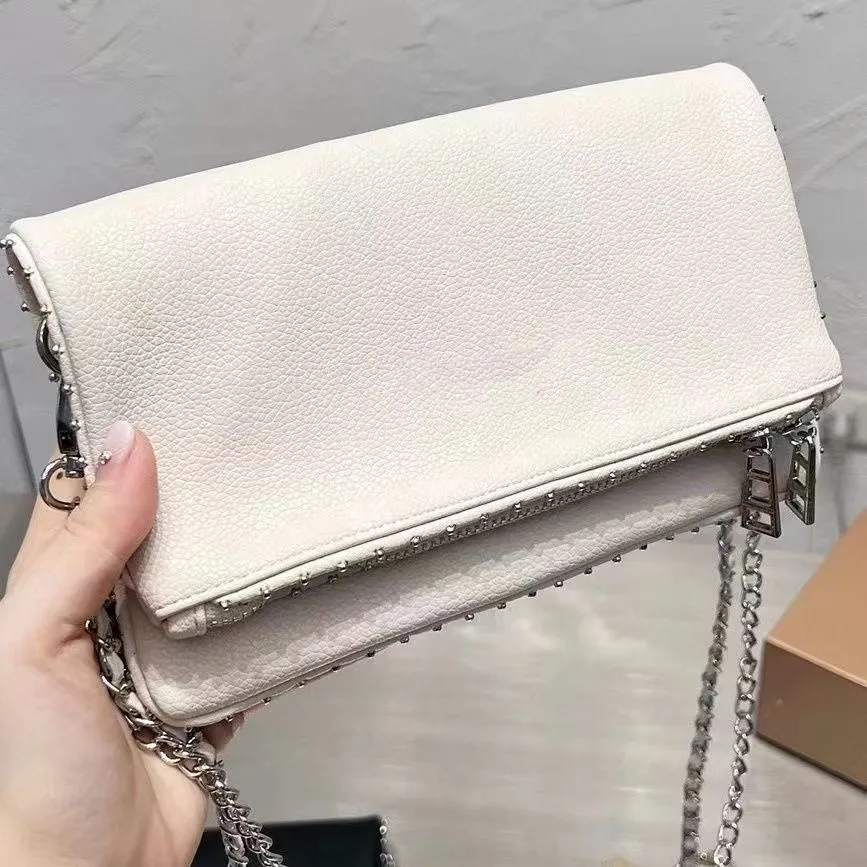 2025 new designer bag shoulder bag crossbody bag luxury bag women's handbag men's leather luxury high-quality handbag chain bag