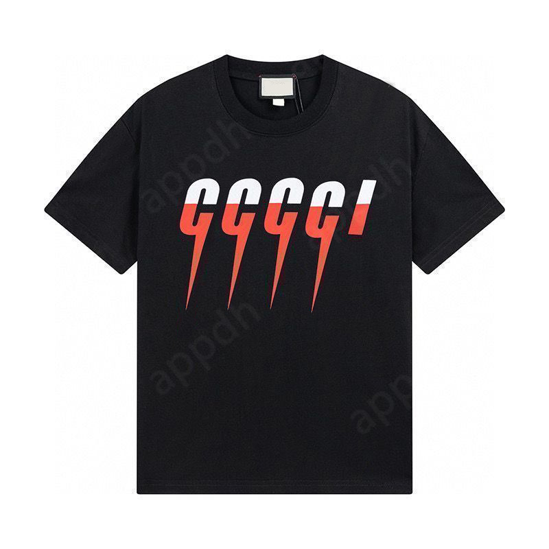 Mens Double G T-shirts Men shirt Casual Luxury Embroidered Tops Tees Cotton Snake Pattern shirt Collar Asian size dh