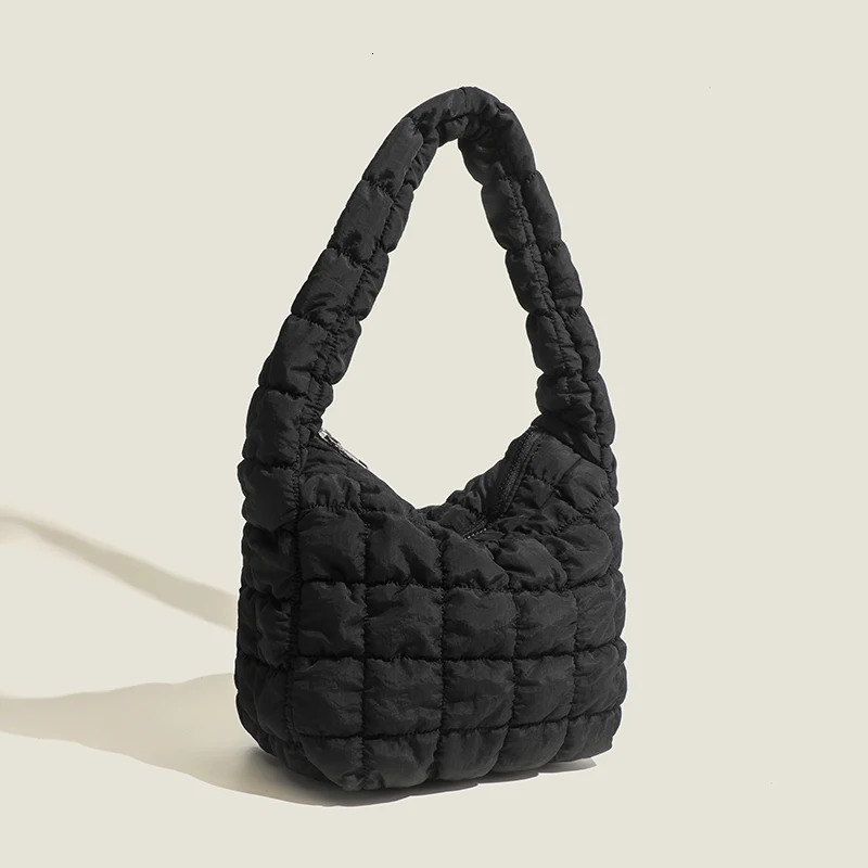 JIOMAY-Fashion Quilted Padded Crossbody Bag Pleated Bubbles Cloud Shoulder Bags High-Capacity Tote Bucket er Bag Handbags 250110