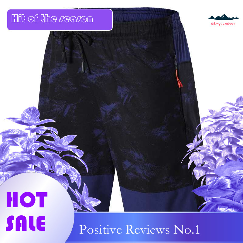 Ddmyoutdoor China Domestic Quick Drying Running Shorts Sports Breathable Drawstring Zipper Pocket Training Gym Jogging Loose Men Camouflage Short