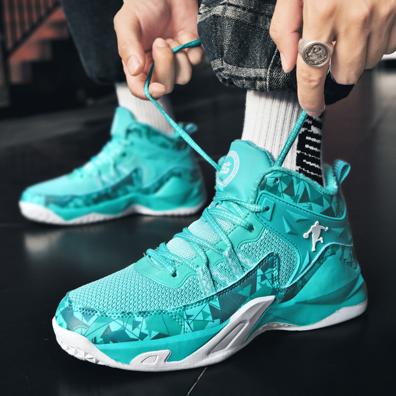 Hot Yuanyang basketball shoes 2025 fashion new high-top sports shoes mesh breathable training shoes for men and women