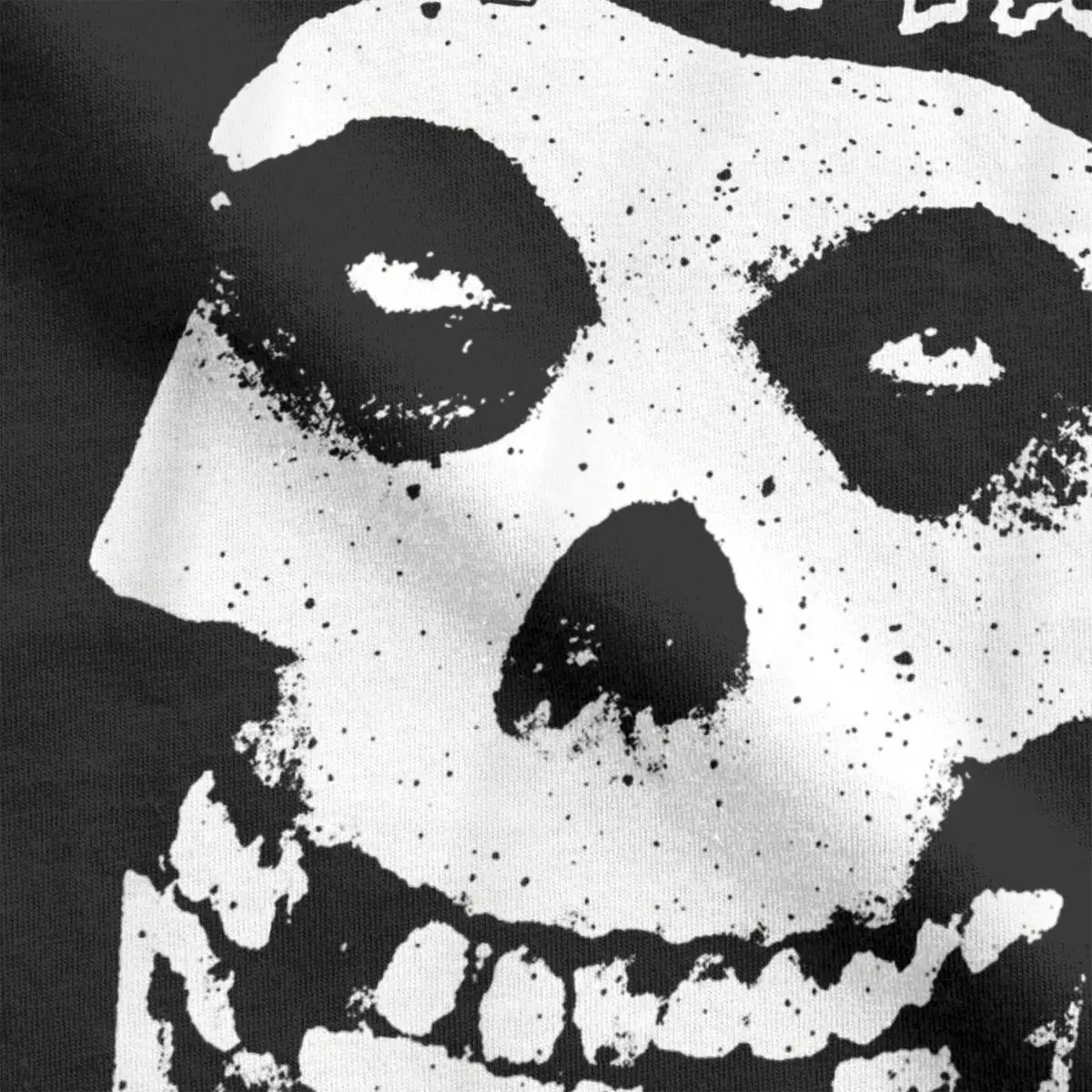 Misfits Skull Gothic Harajuku Mens T Shirt Hip Hop Punk Skull Y2K Vintage Tee Shirt Short Sleeve Round Neck T-Shirts Cotton 250115