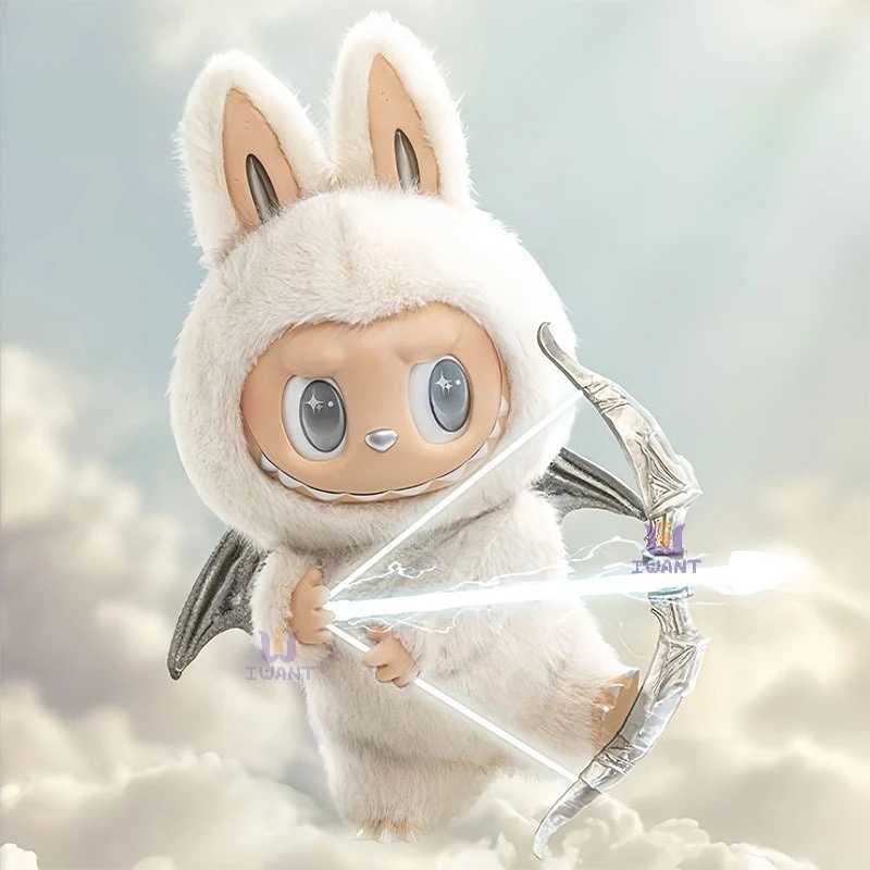 Dolls Bubble Mart Winter Angel In Clouds Large Vinyl Face Doll Big Baby Childrens Toy Festival Birthday Gift Y250221