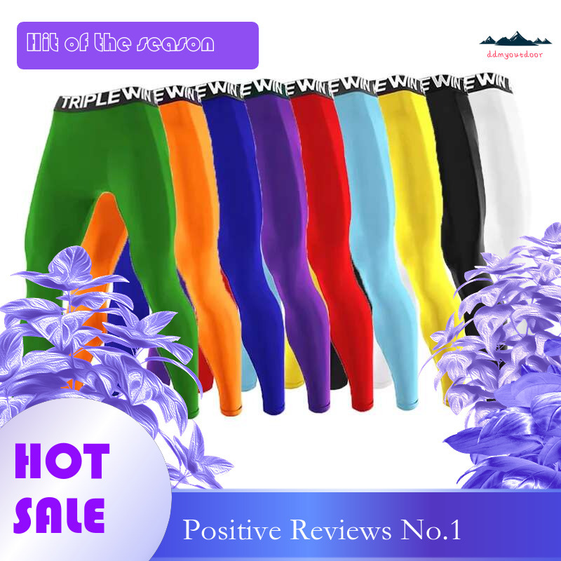 Ddmytiger China Domestic Spring Autumn Men Women Running Tights GYM Pant Exercise Basketball Football Soccer Fiess Sport Long Fleece Thermal Legging J