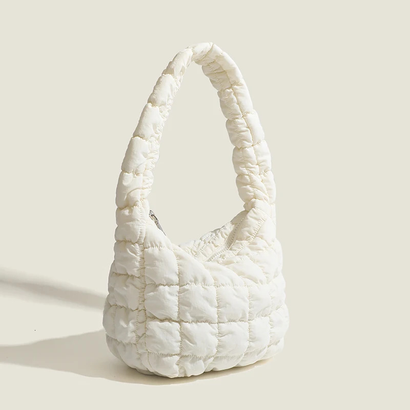JIOMAY-Fashion Quilted Padded Crossbody Bag Pleated Bubbles Cloud Shoulder Bags High-Capacity Tote Bucket er Bag Handbags 250110