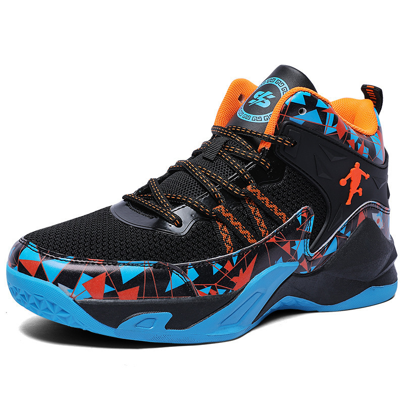 Hot Yuanyang basketball shoes 2025 fashion new high-top sports shoes mesh breathable training shoes for men and women