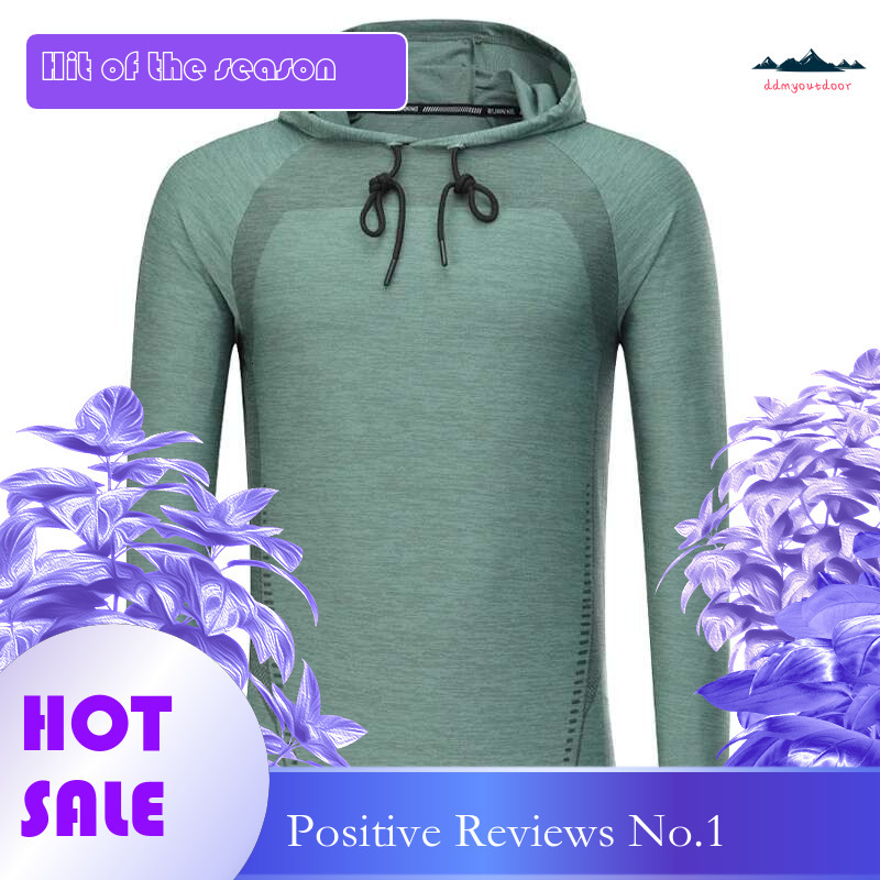 Ddmyoutdoor China Domestic Men Outdoor Sports Jacket Breathable Fashion Training Workout Hoodie Print Running Long Sleeves Autumn Winter Gym Pullover