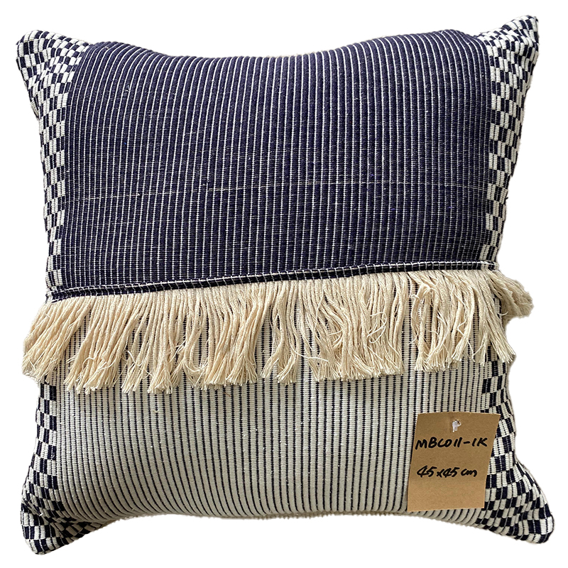 Elegant Natural Texture Fabric Cushions - Versatile Decorative Pillows for Living Rooms