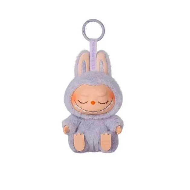 Dolls High Quality Replica Labub V2 15cm The Monsters Toy Cardiac Macarone Gifts Bag Figure Keychain Y25022110A0