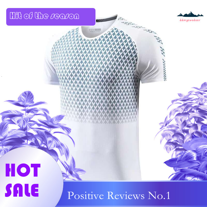 Ddmyoutdoor China Domestic Sport Print Fashion Breathable Muscle Bodybuilding Men Short Sleeve Gym Workout Quick Dry Outdoors T Shirts
