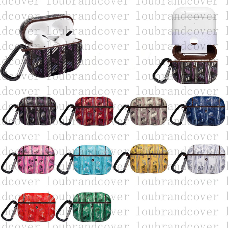 Designer AirPods Pro 2 Case for Apple Airpods Pro 2nd air pods 3rd Generation airpods 3 airpods 4 Case Headset Packet Hook Keychain Earphone Package dirt-resistant