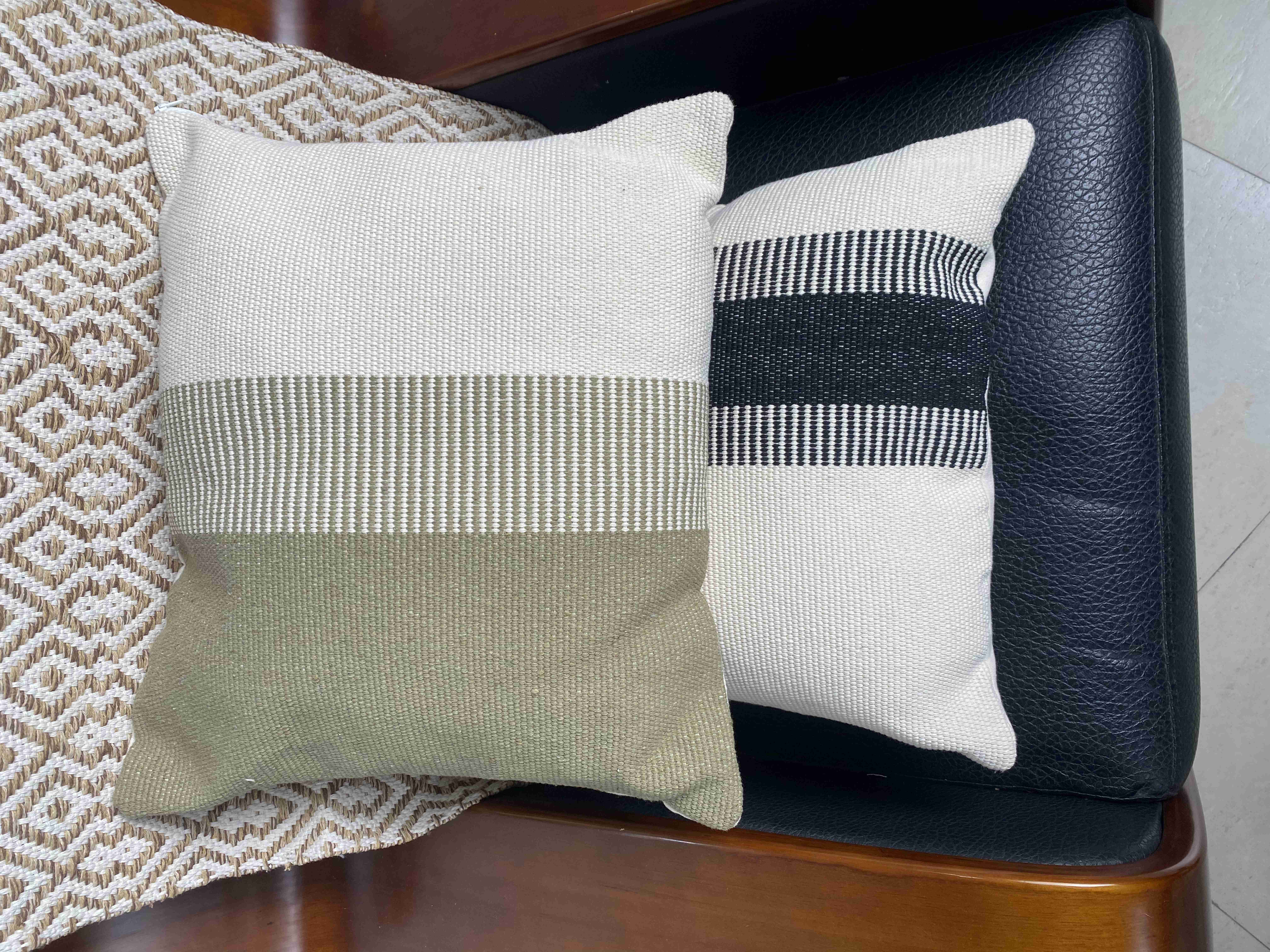 Natural Textured Versatile Fabric Cushions - Ideal for Stylish Living Spaces