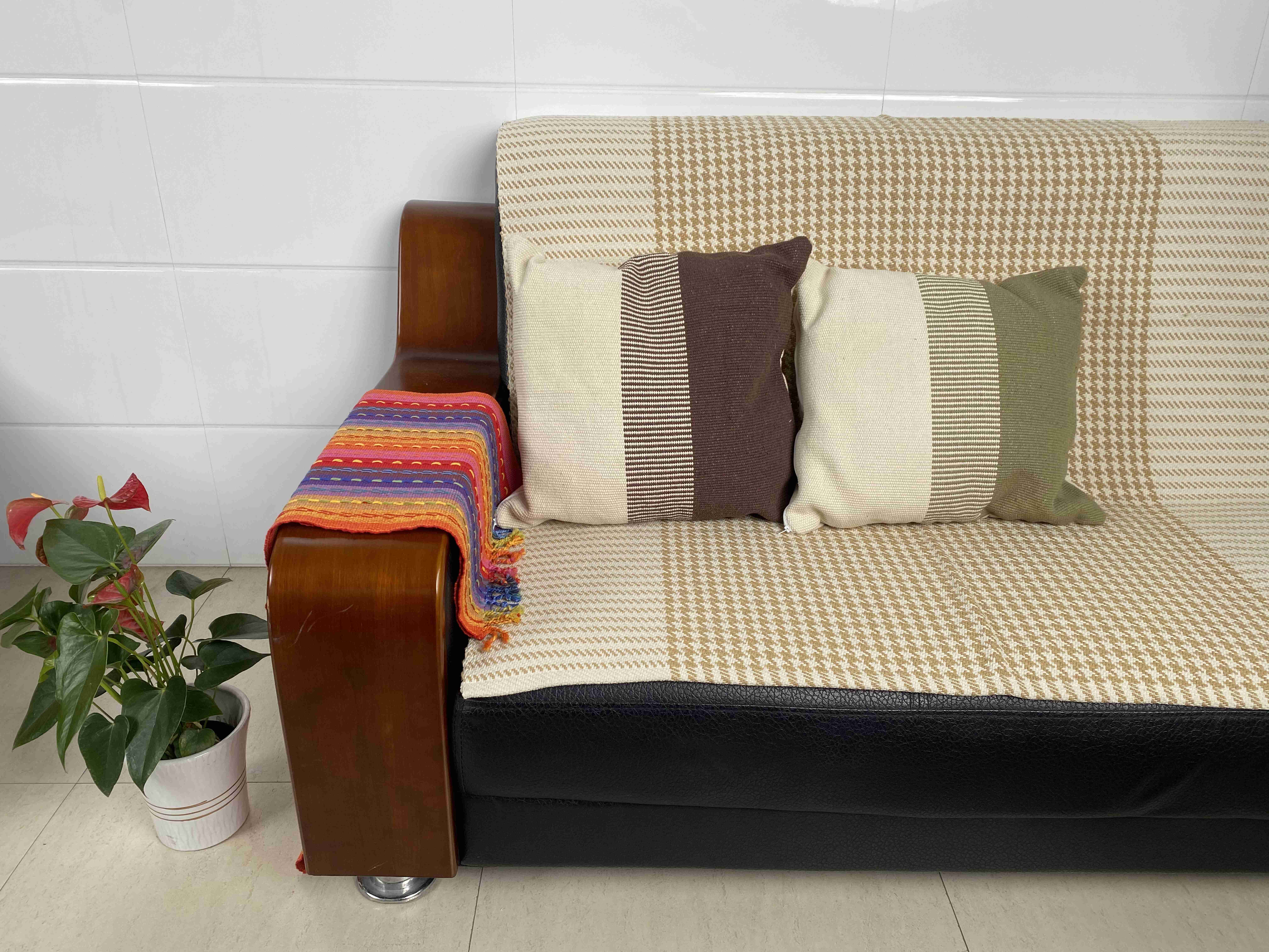 Durable Natural-Textured Fabric Cushion Covers for Stylish Home Decor