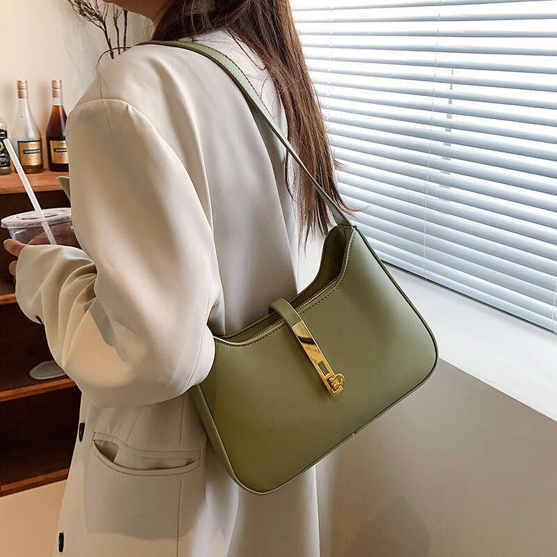 Crossbody hot Bag Women - Vegan Leather Shoulder Bag, Green, Casual Handbag for Commute