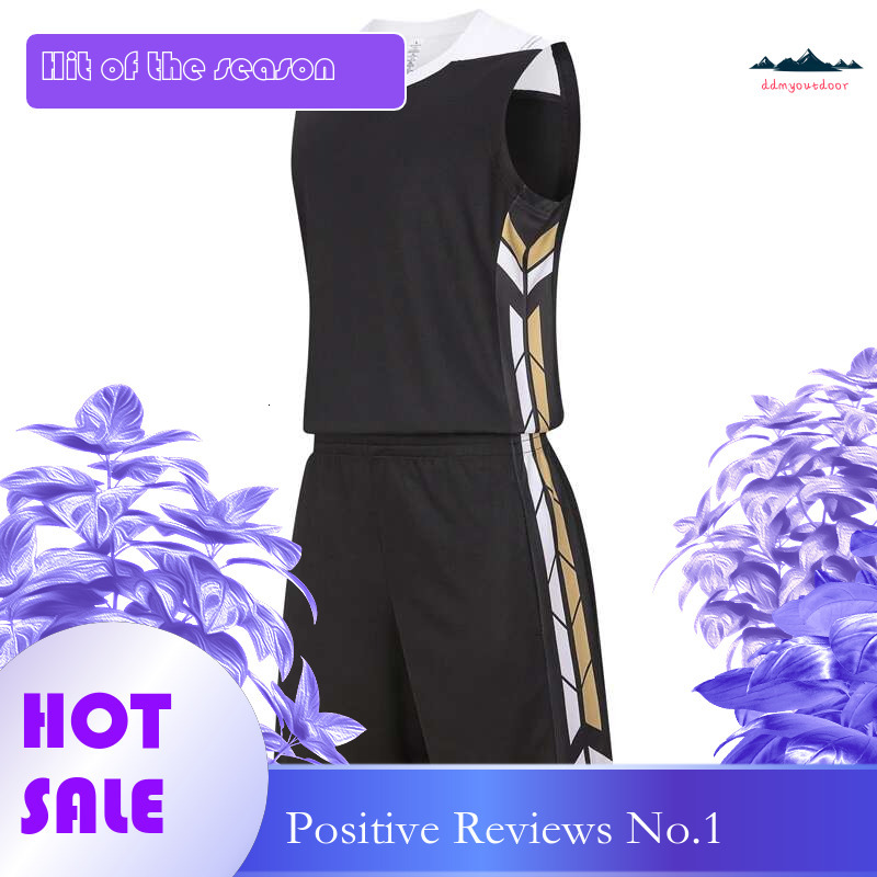 Ddmyoutdoor China Domestic Basketball Jerseys Suit College Men Uniforms Sport Print Sleeveless Training PCS Shirt Shorts Breathable Custom Set