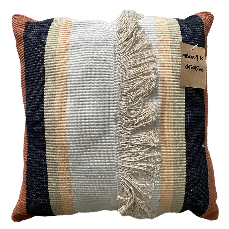 Chic Natural Texture Patterned Cushions - Ideal for Refined Living Space Enhancement
