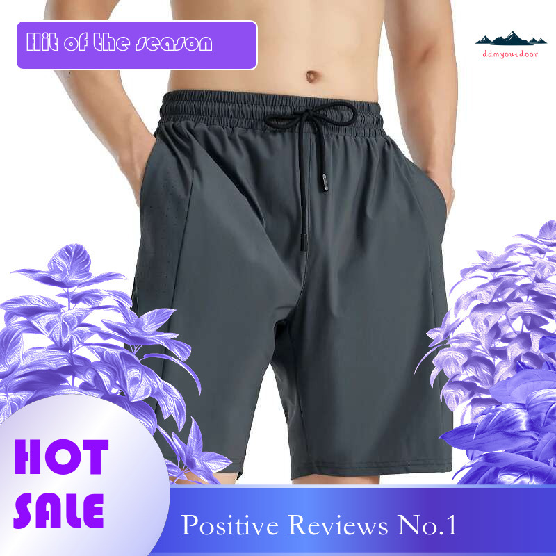 Ddmyoutdoor China Domestic Breathable Running Outdoor Fashion Loose Beach Gym Golf Tennis Short Pants Summer Mesh Pocket Reflective Shorts
