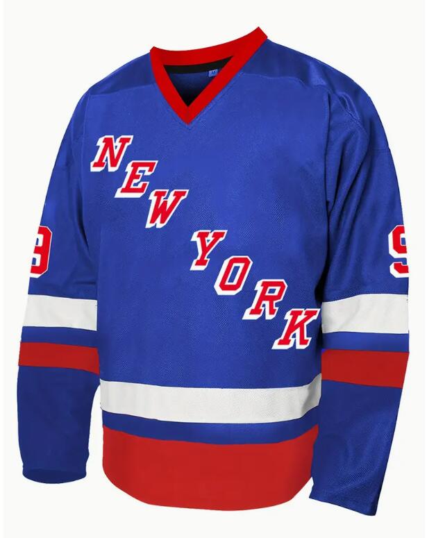 Personalized Custom Hockey Jersey Kreider Artemi Filip Chytil Kakko Fox Lindgren Shesterkin Trocheck Lafreniere GRETZKY Embroidered Letter Number Desi