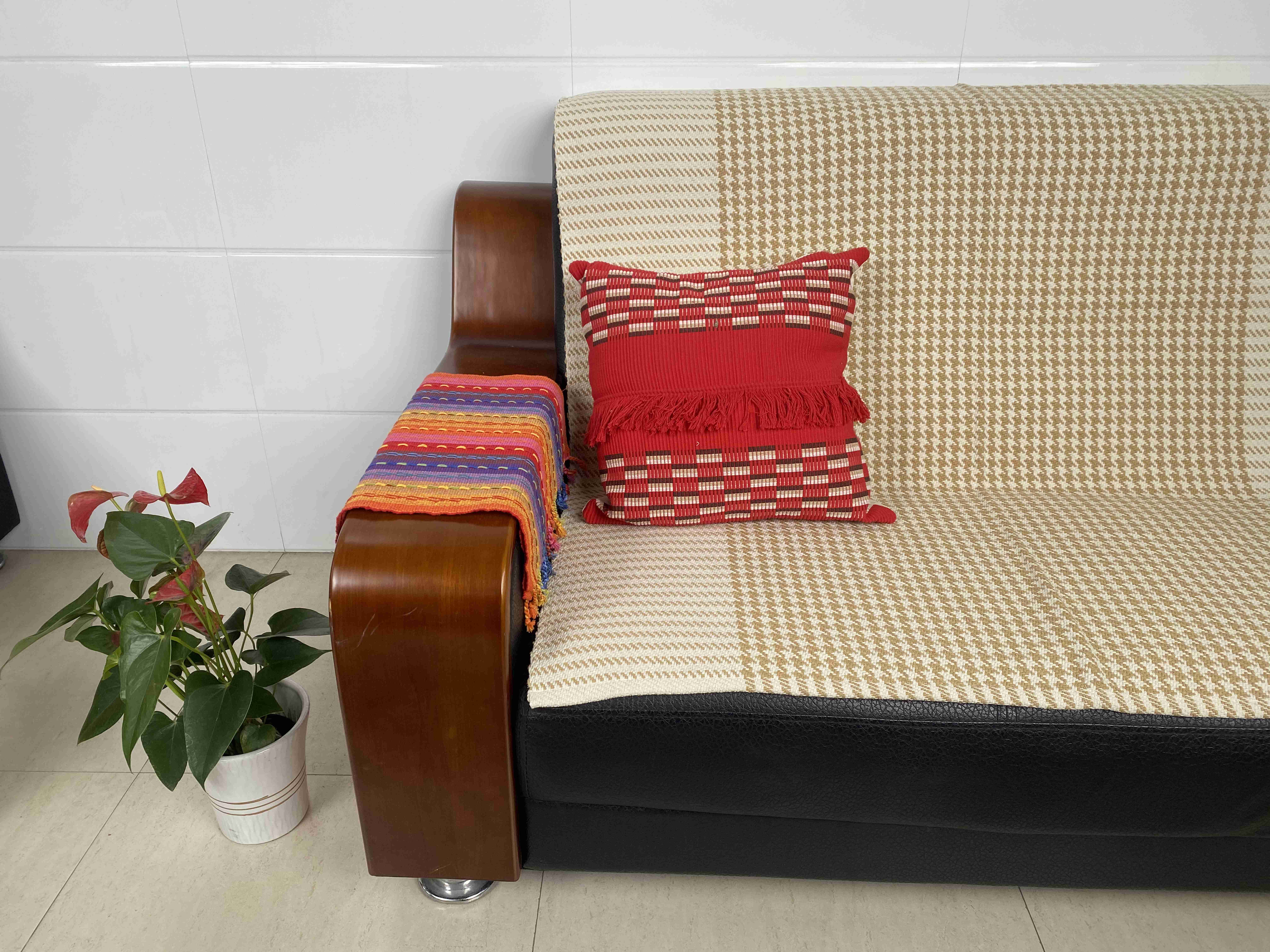 Chic Natural Texture Sofa Cushions - Comfortable and Long-Lasting Home Decor