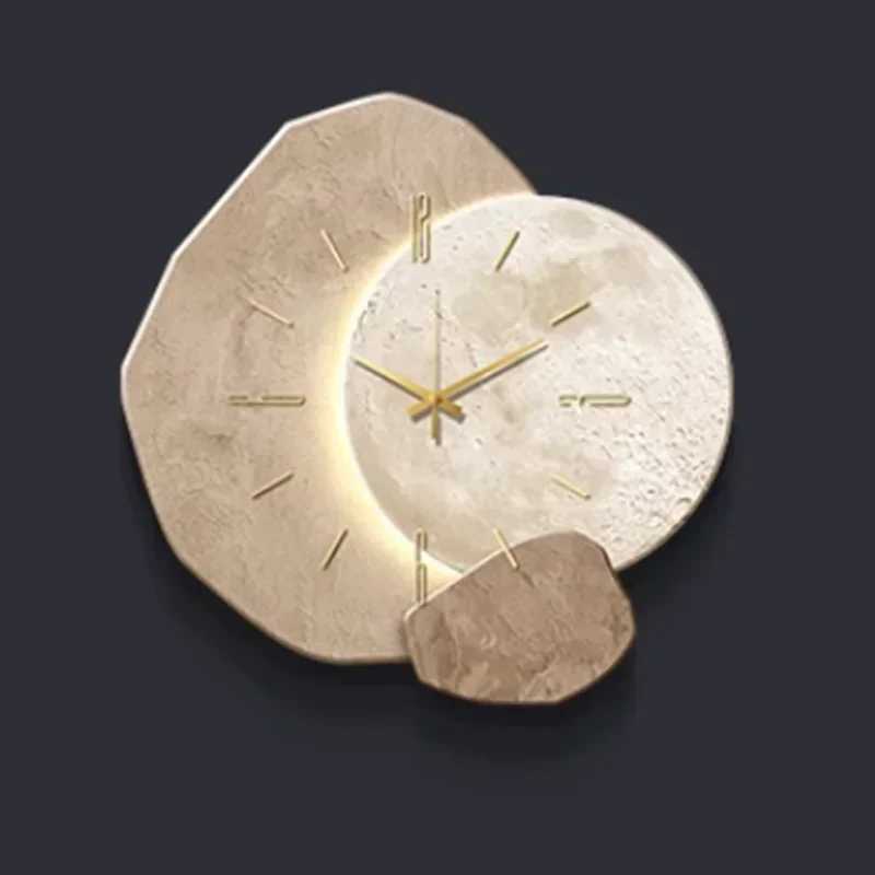 Wall Clocks Retro Wall Clock Beautiful Household Vintage Wall Clocks Living Room Without Lamp Reloj Digital De Pared Wall Decoration Art H250116