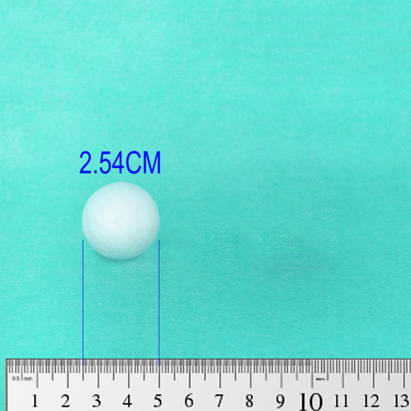 2.54CM 3CM 4CM White Modelling Polystyrene Styrofoam Foam Ball Decoration Supplies Decorative balls Filler Mini Beads