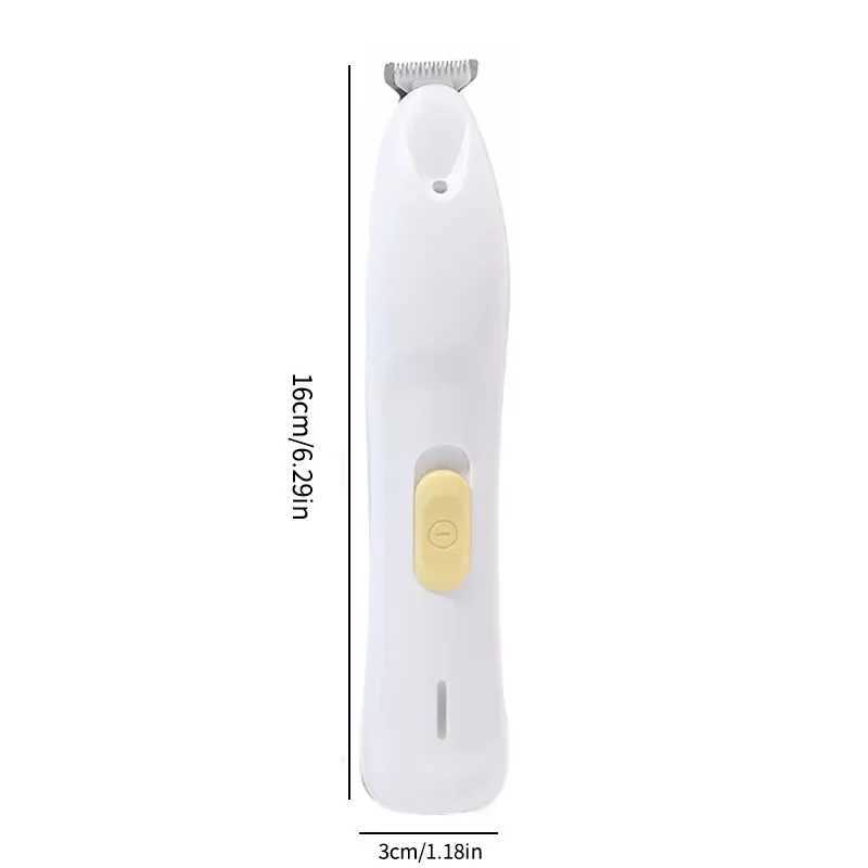 Cat Grooming Tools Pet electric clipper with LED light foot hair trimmer professional dog and cat care products Usb rechargeable shaver H250113