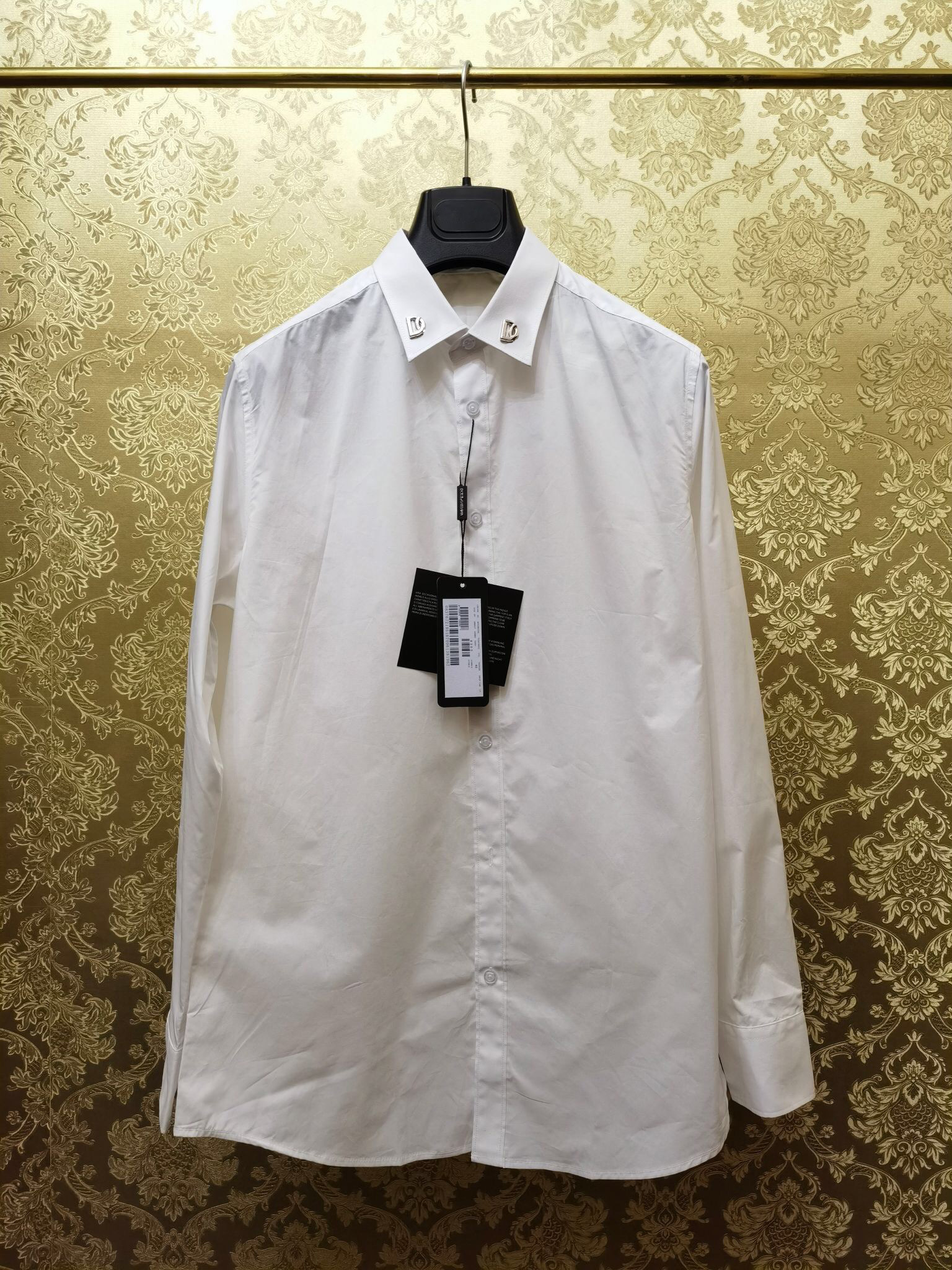 Men's Dress Shirt Slim Fit Flex Collar Stretch Pint Brand Clothing Women Long Sleeve Dress Shirts Hip Hop Style Quality Cotton Tops 15166