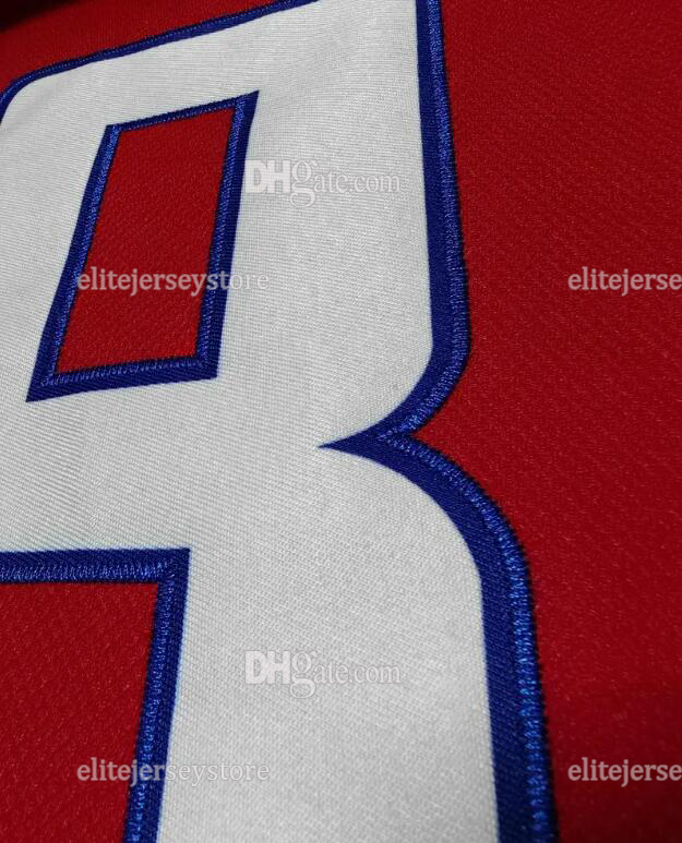 Personalized Custom 8 Alex Ovechkin 2025-26 Screaming Jerseys Pierre-Luc Dubois Max Pacioretty T.J. Oshie Wilsons John Carlson McMichael Nicklas Backs
