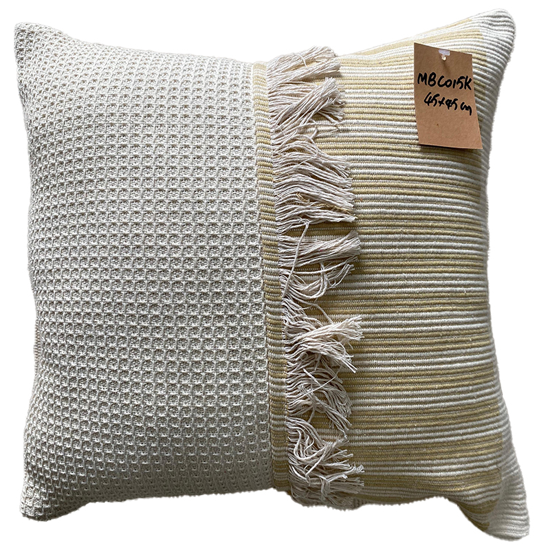 Chic Living Room Accessories Durable Textured Fabric Cushions for Modern Home Decor